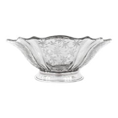 Sterling & Crystal Bowl