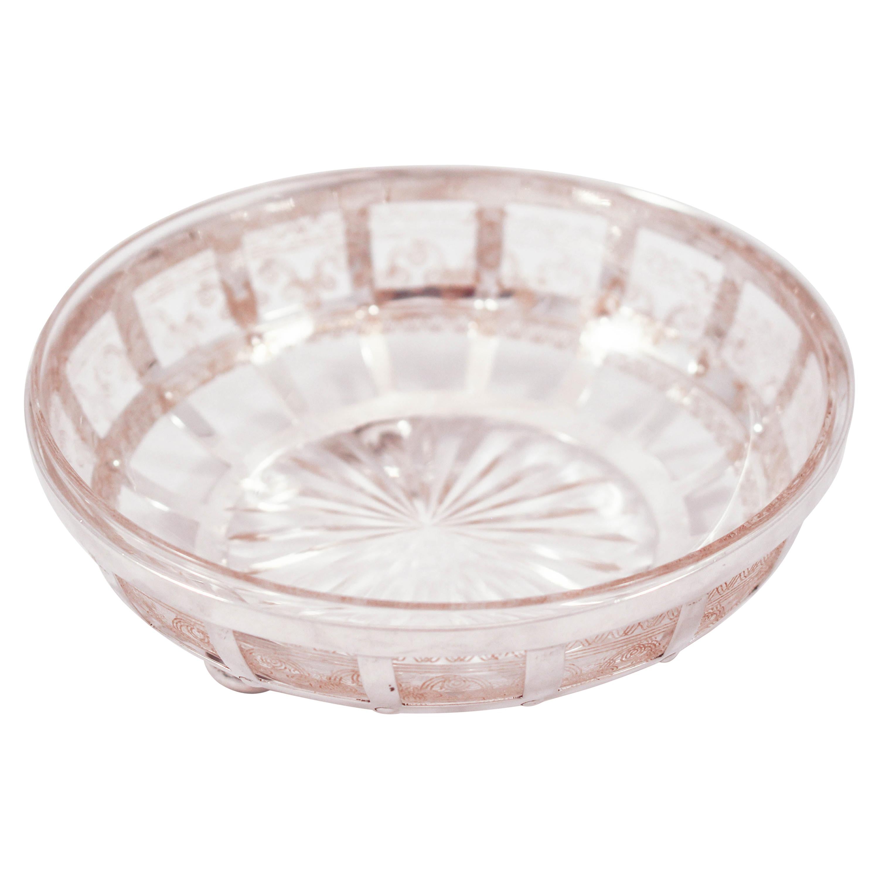 Sterling & Crystal Dish