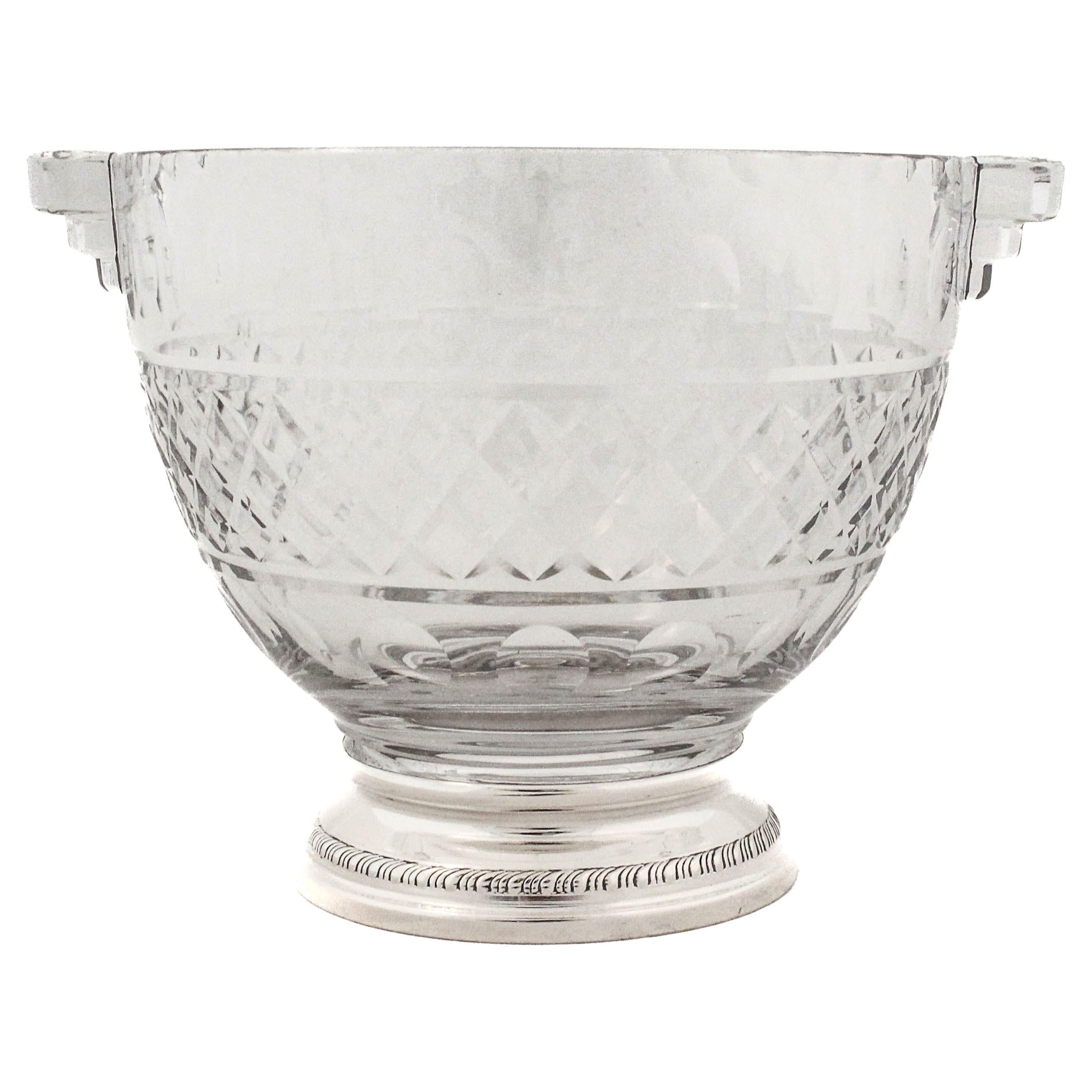 Cubitera de Cristal y Plata