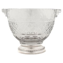 Sterling & Crystal Ice Bucket
