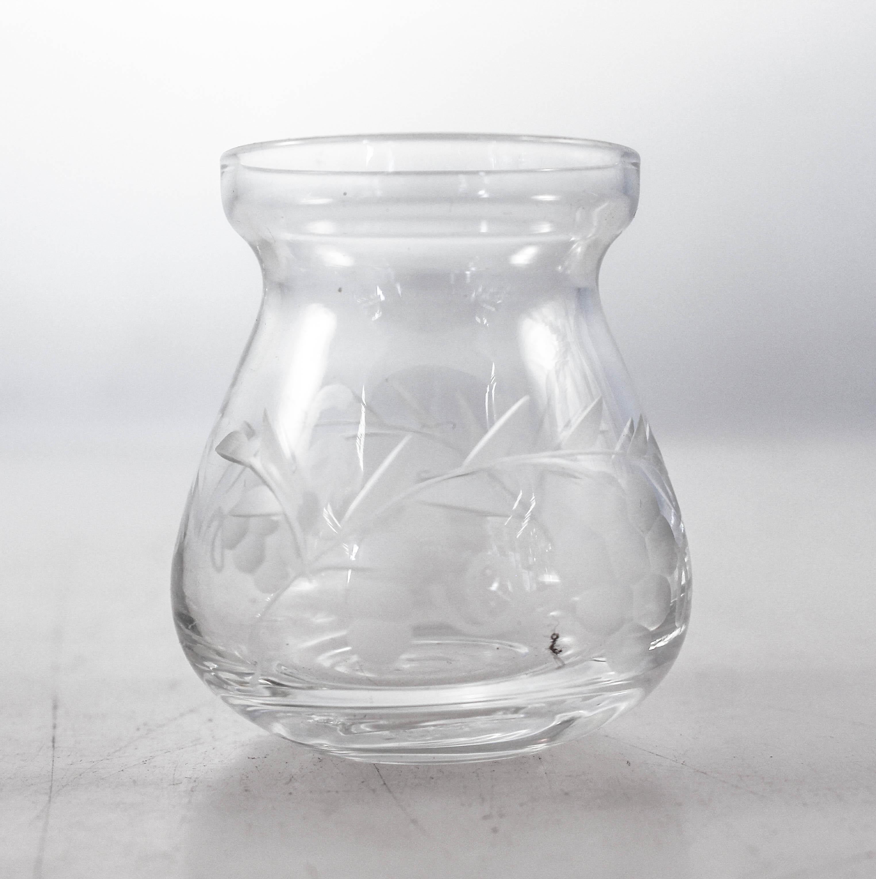 Sterling and Crystal Mustard Jar In Excellent Condition In Brooklyn, NY
