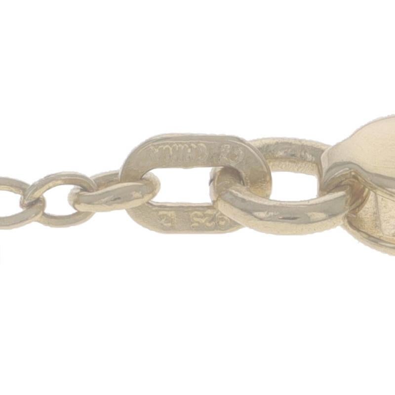Collana con ciondolo a forma di croce in zirconia cubica - Oro 925 pltd - Fede rotonda - Regolare in vendita 1