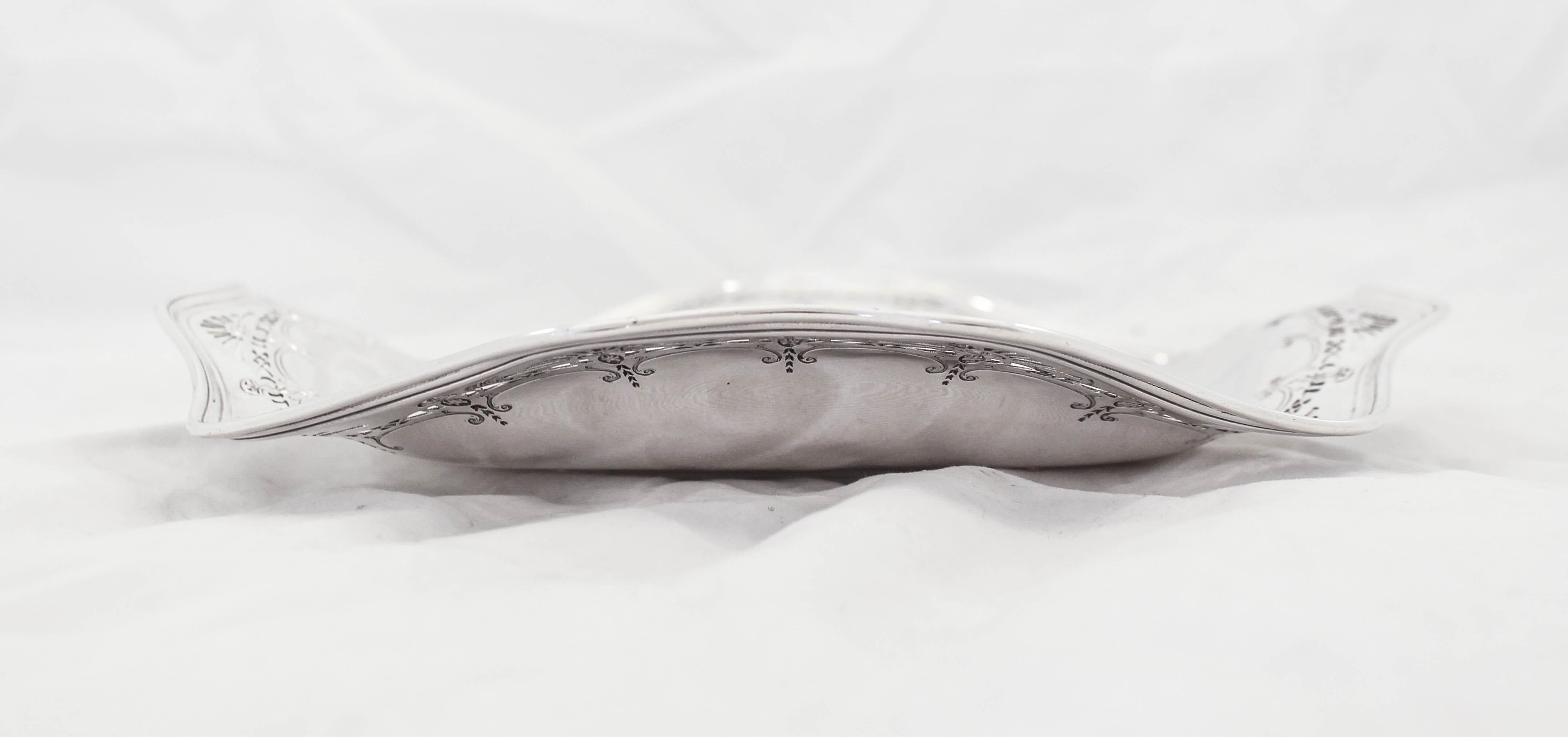 Early 20th Century Sterling Dessert Tray