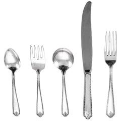 Sterling Flatware '5 Piece Setting Service for 24'