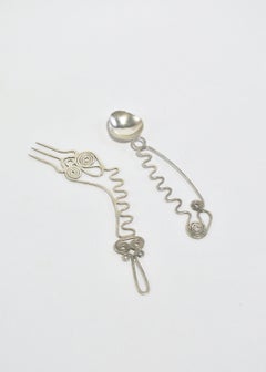 Sterling Fork & Spoon Set