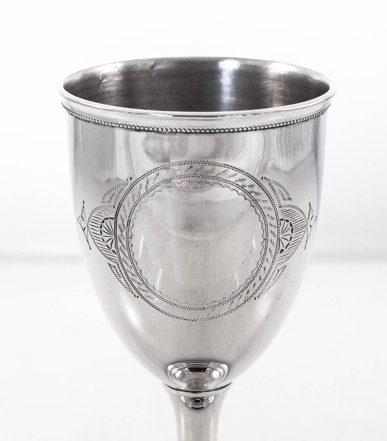 Sterling Goblet For Sale at 1stdibs