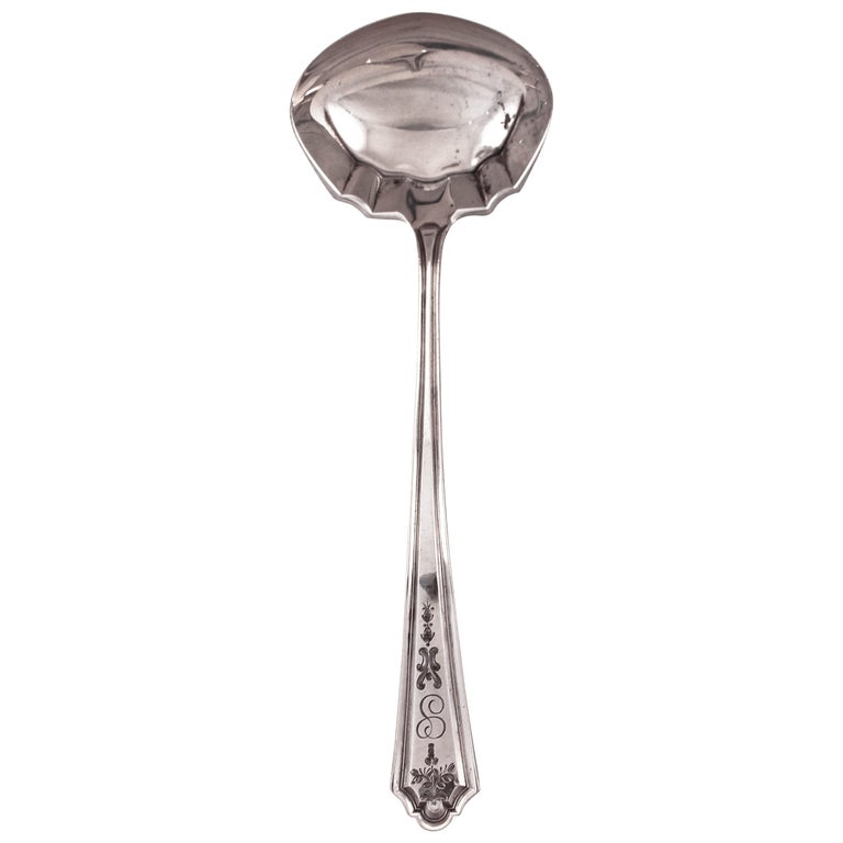 Sterling Gravy Ladle For Sale at 1stDibs