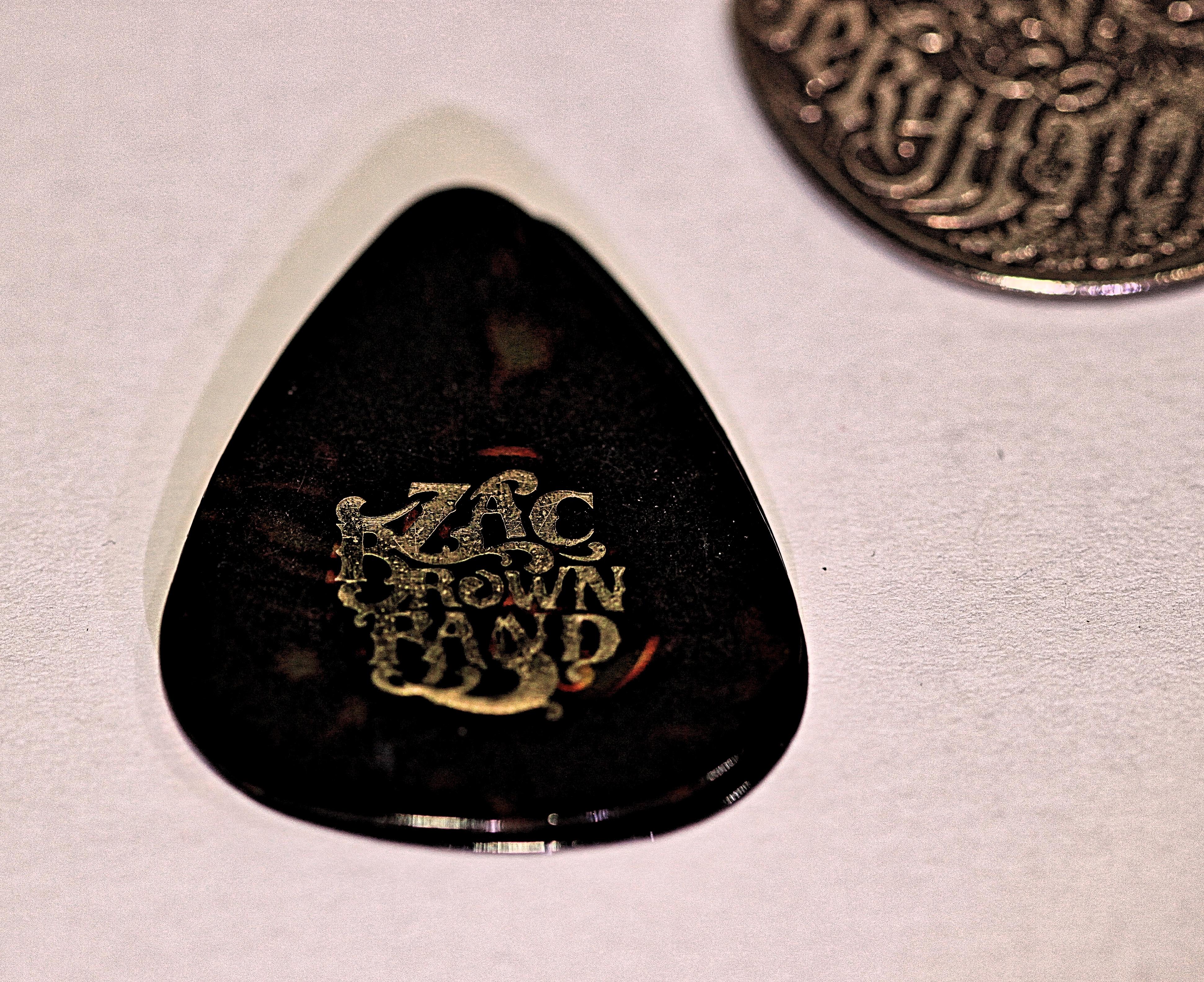 Women's or Men's Sterling Guitar Pick Pendant by William Henry and Zac Brown For Sale