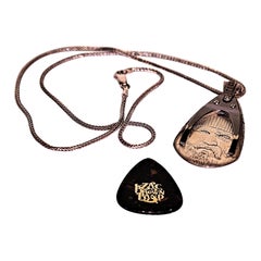 Sterling Guitar Pick Pendant by William Henry and Zac Brown