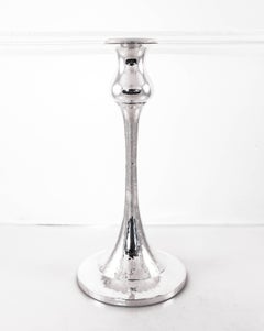 Sterling Hammered Candlesticks
