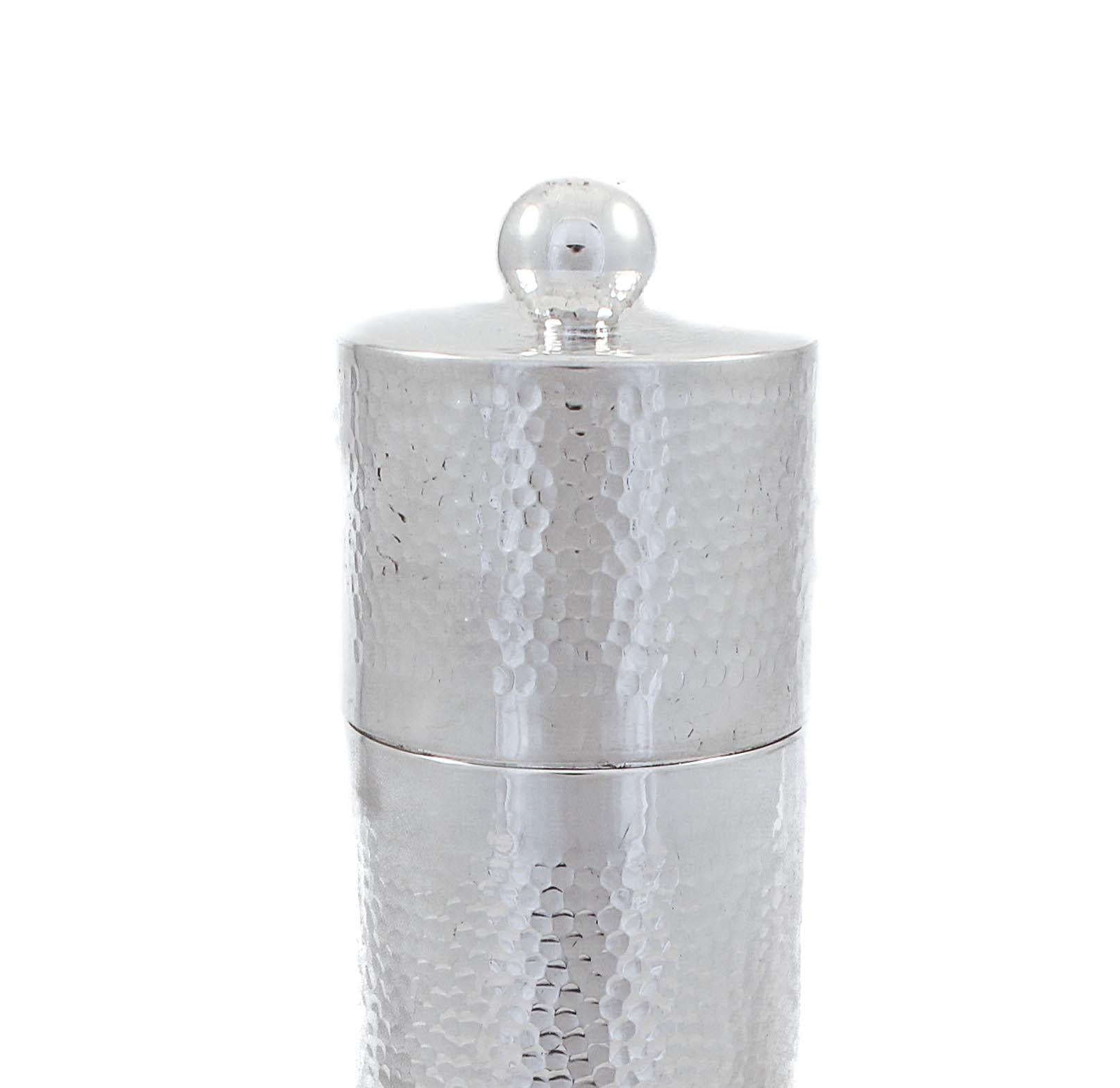 We are happy to offer this sterling silver Megillah Case. A Megillah is the scroll that tells the story of Esther and how she saved her people (Jews) from annihilation. The story is read twice on Purim and a scroll is used in the synagogue to read