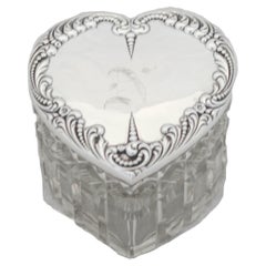 Sterling Heart Box