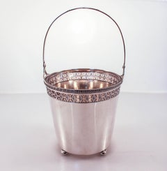Sterling Ice Bucket and Tongs