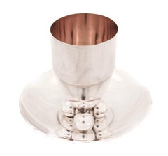 Sterling Kiddush Cup and Plate