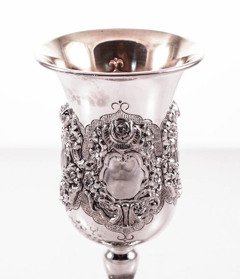 Sterling Kiddush Cup at 1stDibs