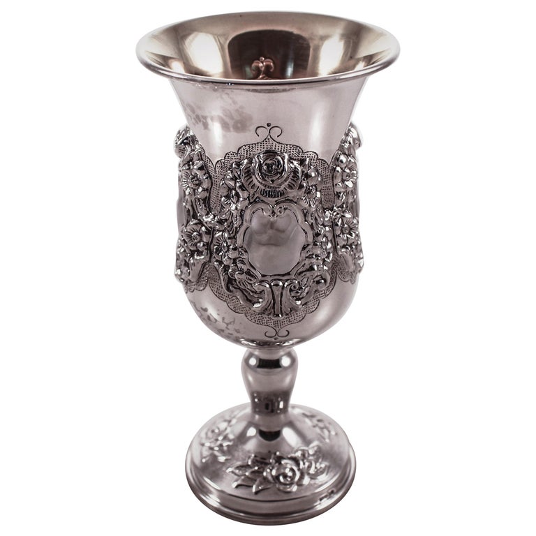 Sterling Kiddush Cup at 1stDibs