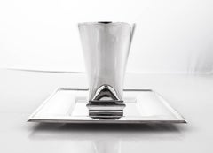 Sterling Kiddush Goblet and Plate