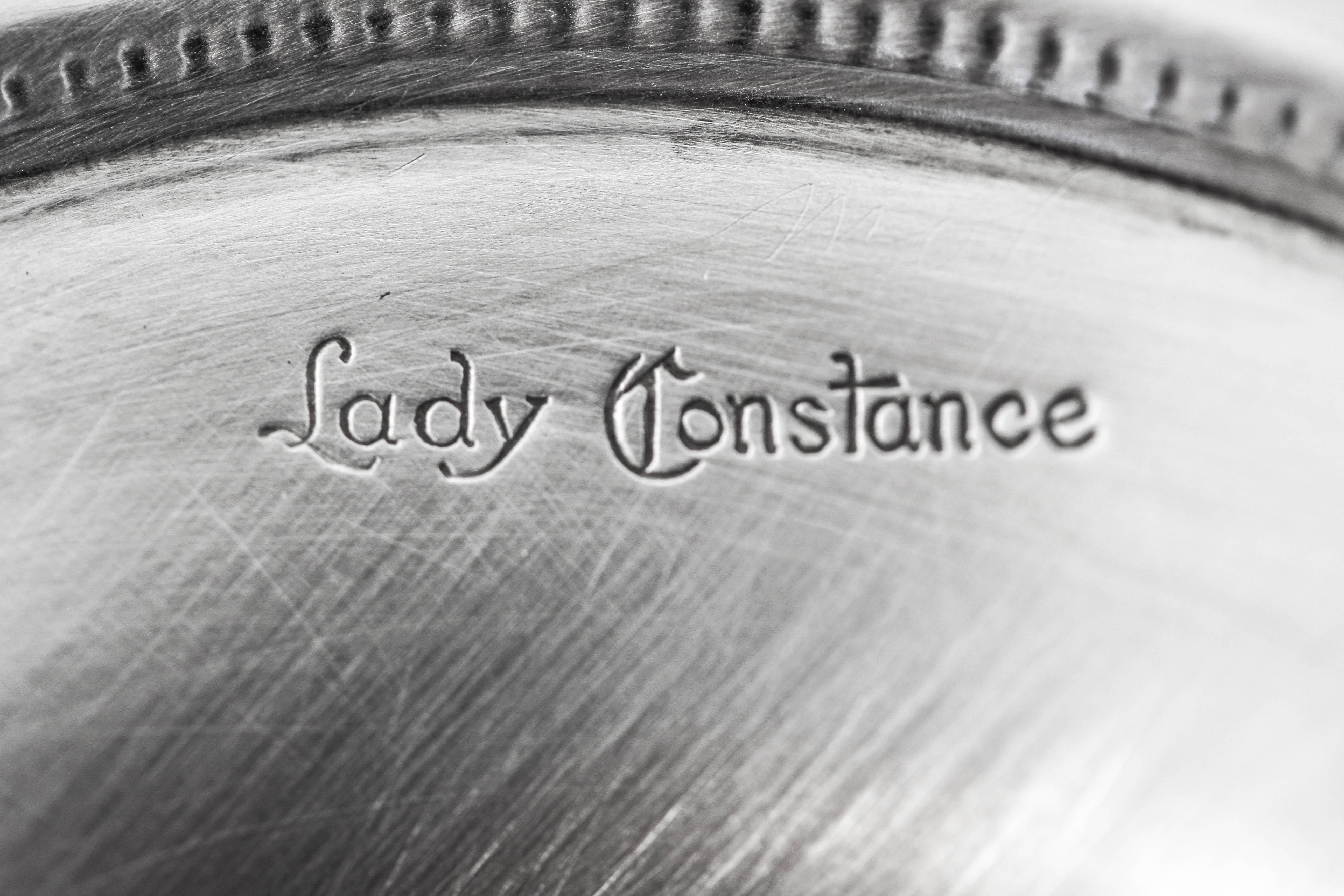 Sterling Lady Constance Tazza 1