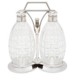 Sterling Locking Decanter Set