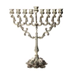 Sterling Menorah