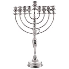 Sterling Menorah