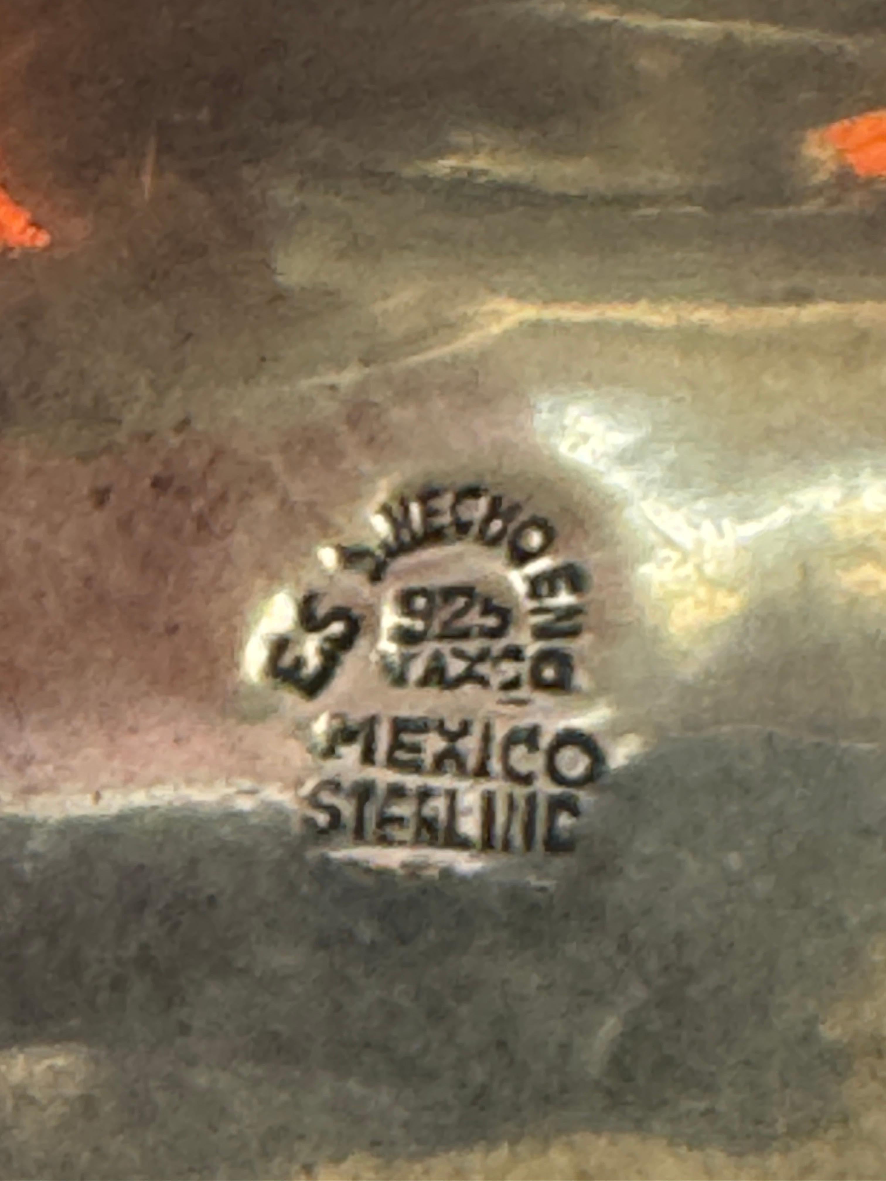 20th Century Sterling Mexican bracelet For Sale