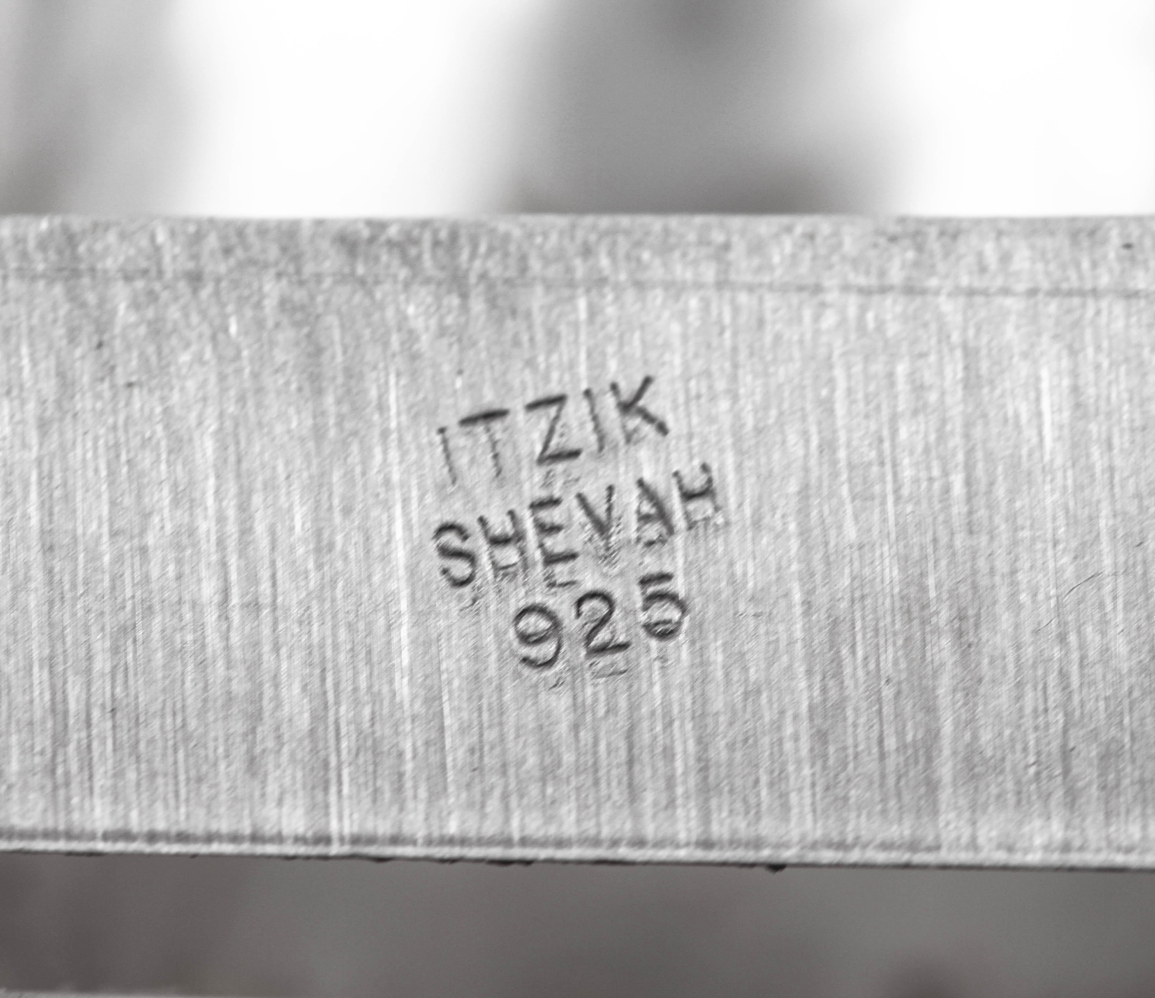 XXI secolo e contemporaneo Custodia per Mezuzah in argento in vendita