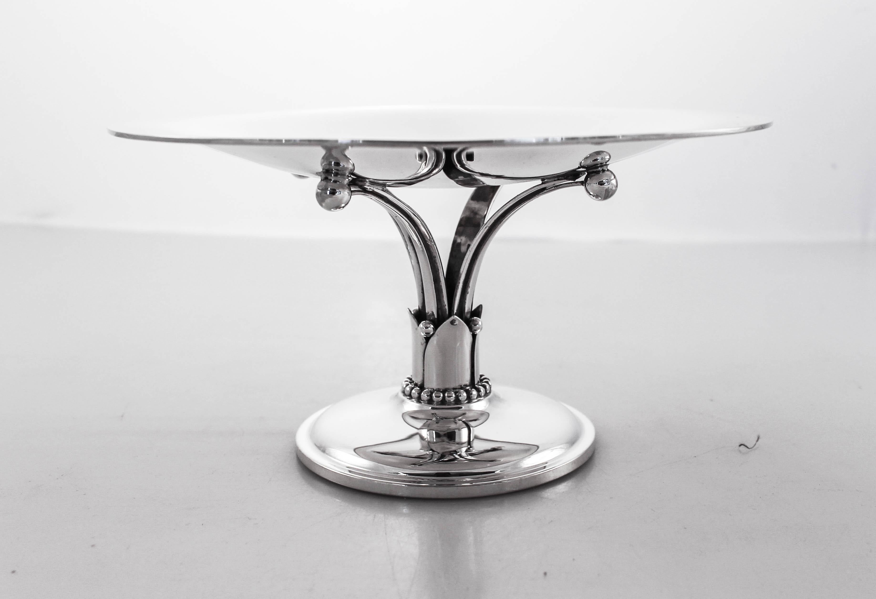 Mid-Century Modern Sterling Midcentury Compotes
