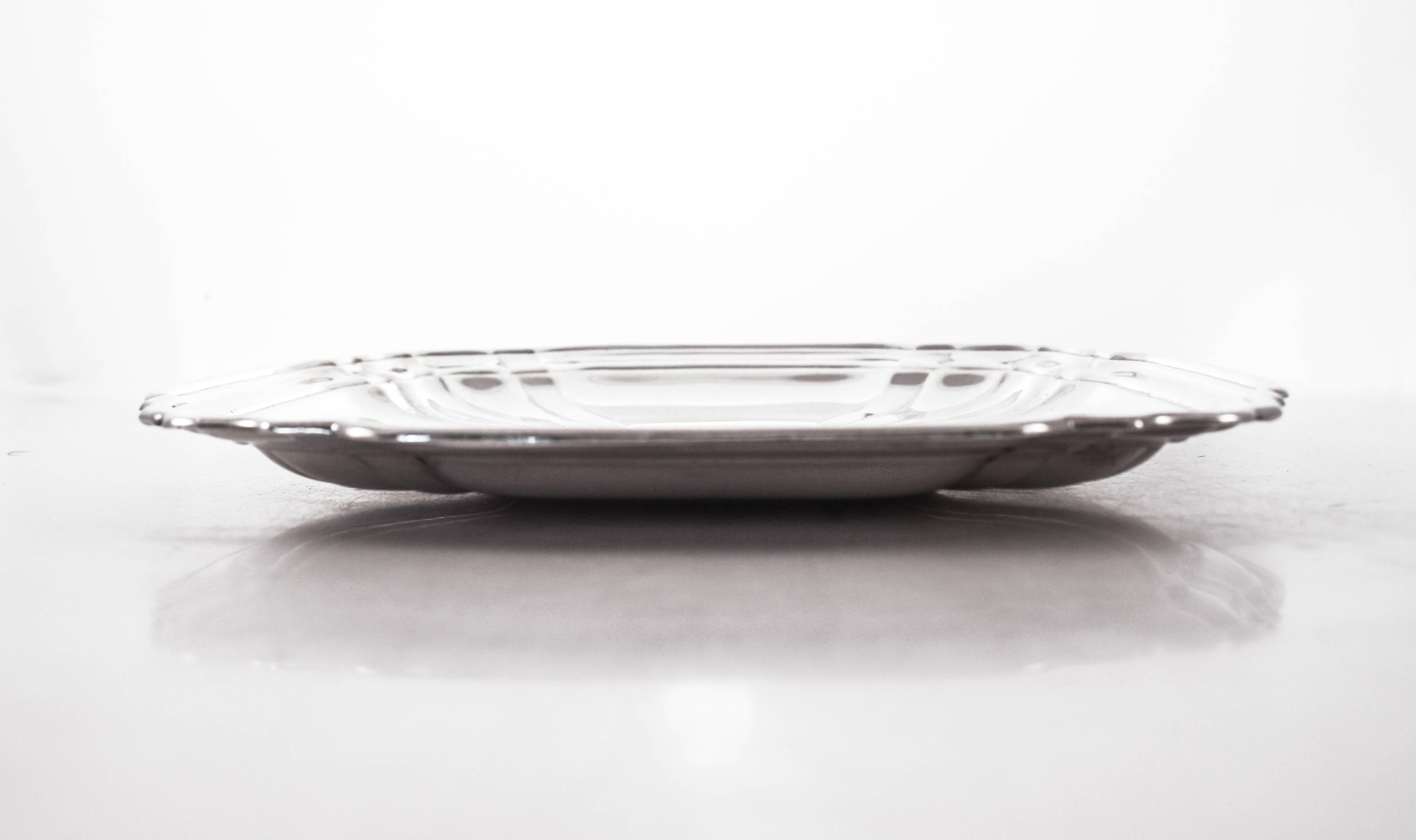 American Sterling Midcentury Dish For Sale