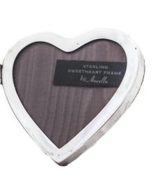 Sterling Mid-Century Double-Heart Frame