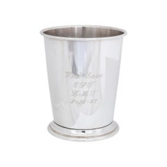 Sterling Mint Julep Cups and Tray