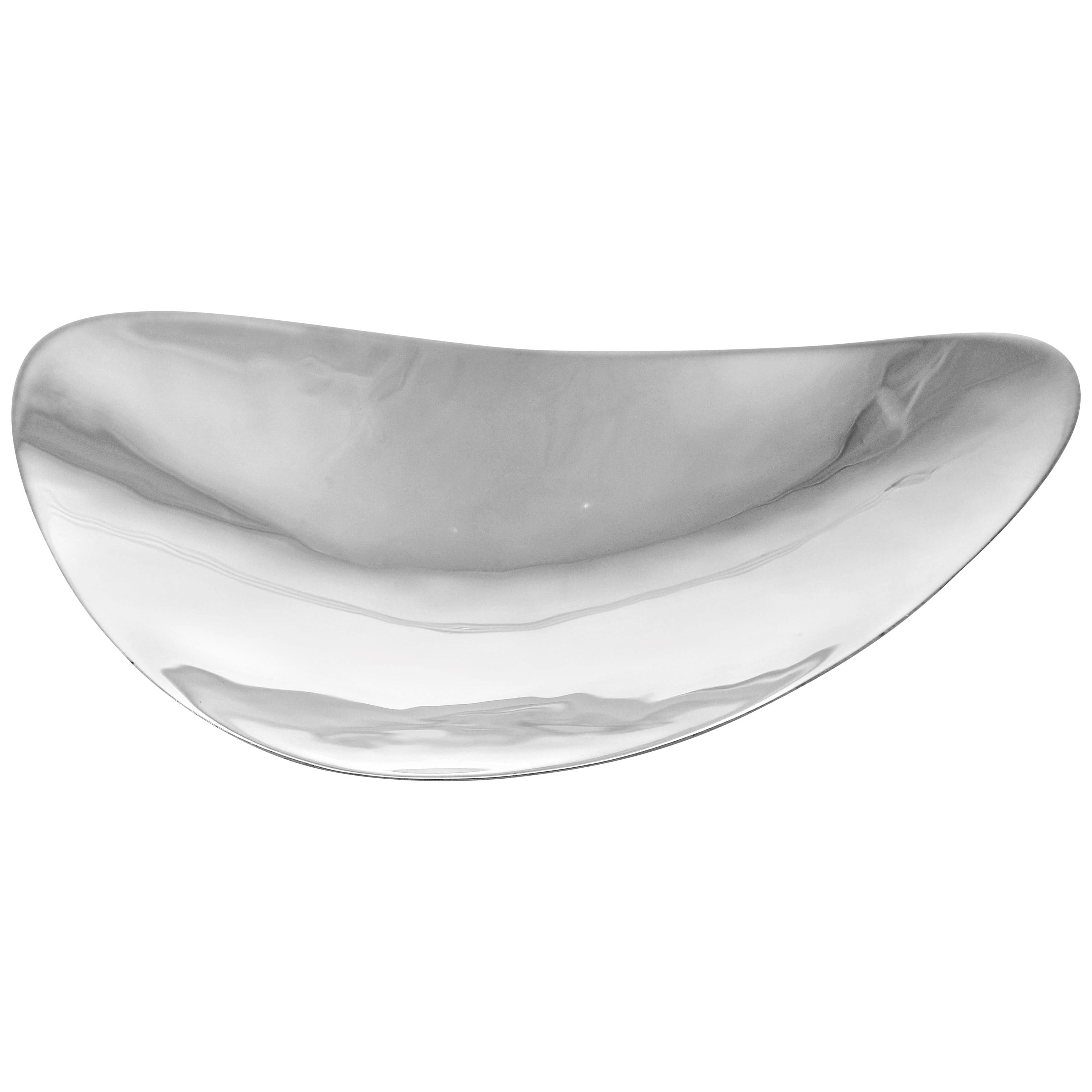 Plat de modernisme en argent sterling