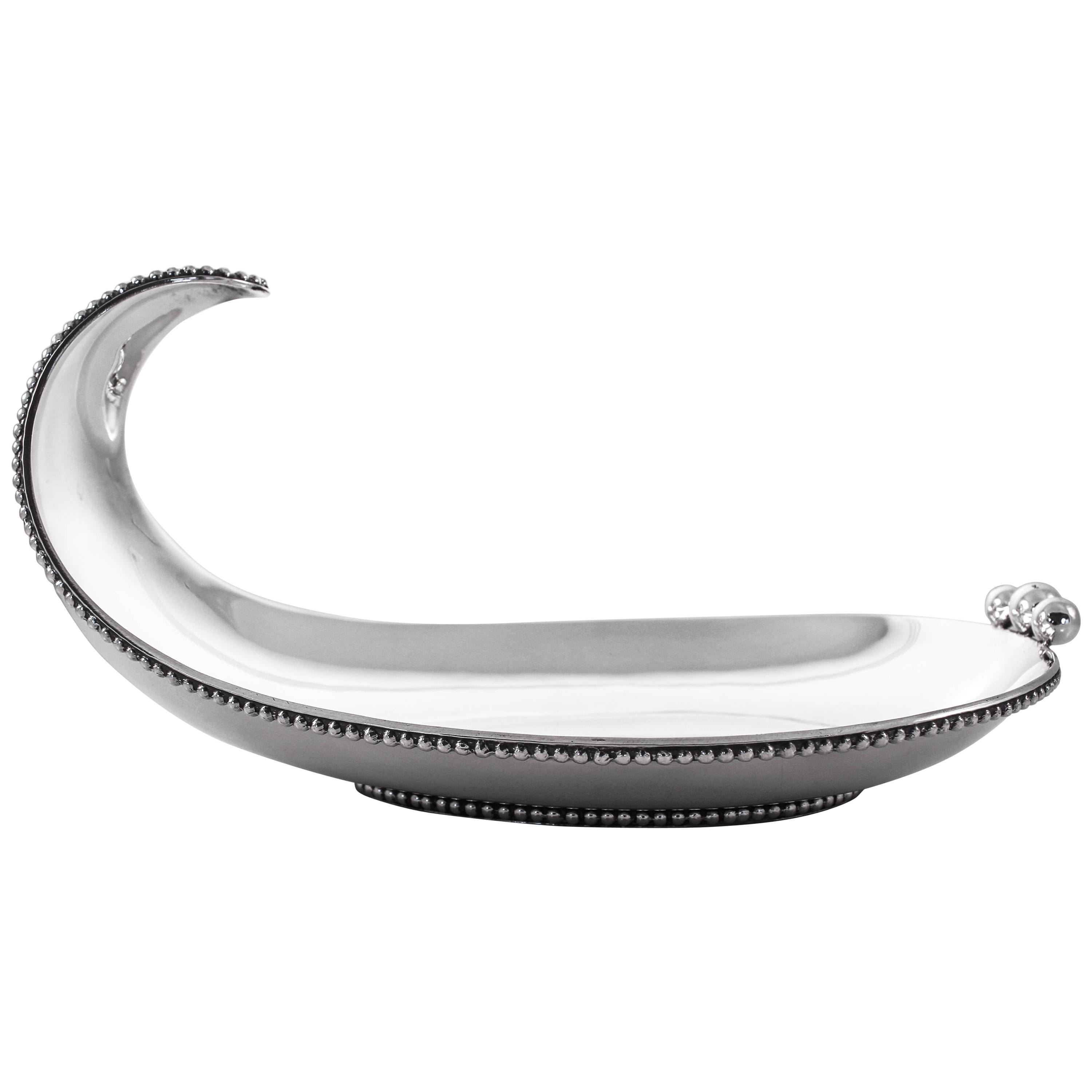 Sterling Modernism Dish