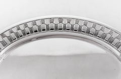 Plat ovale en argent sterling