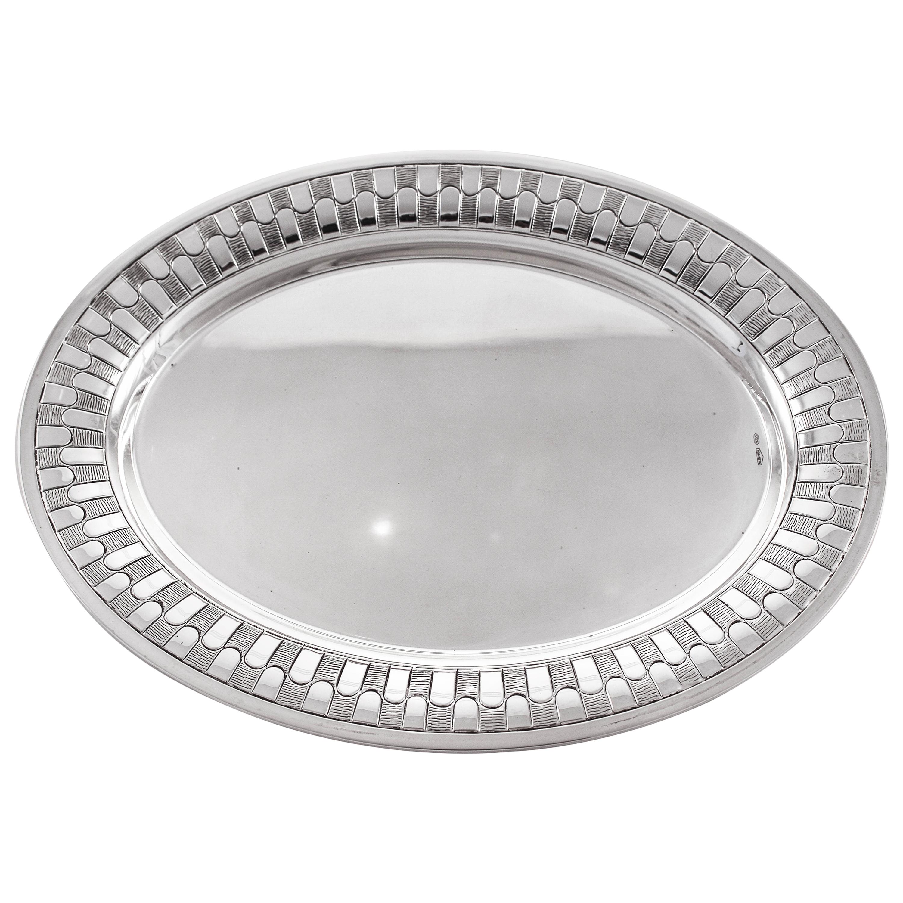 Sterling Oval Dish
