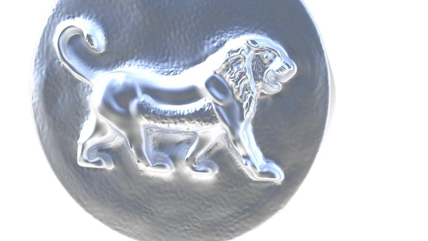 For Sale:  Sterling Persepolis Lion Signet Ring 2