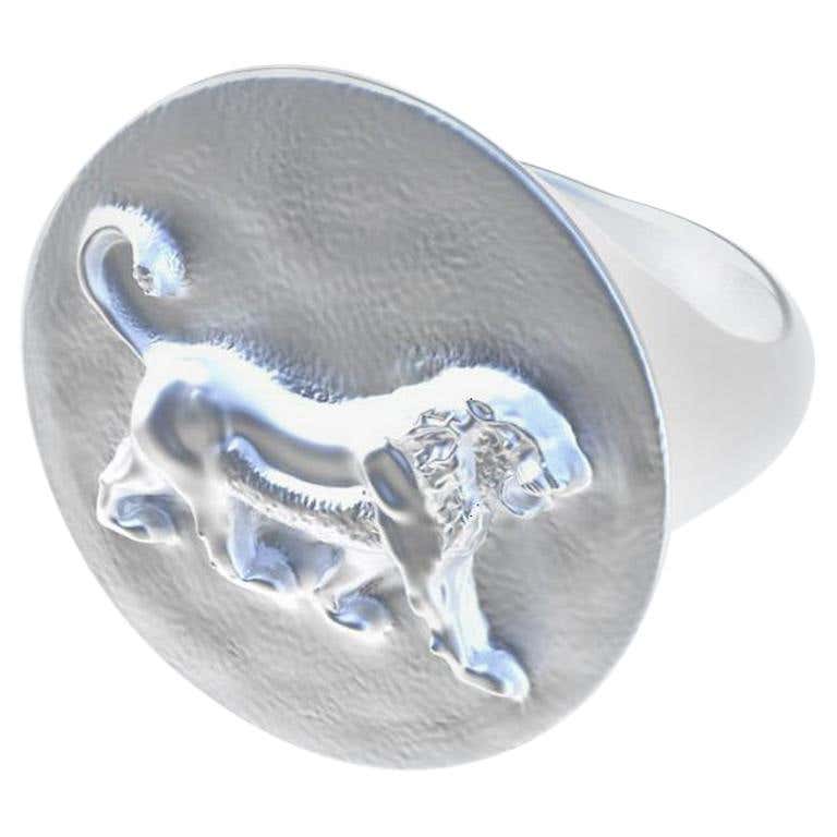 Vintage Sterling Signet Ring Owned and Worn by Hollywood Icon George ...