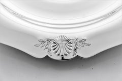 Assiette en argent sterling