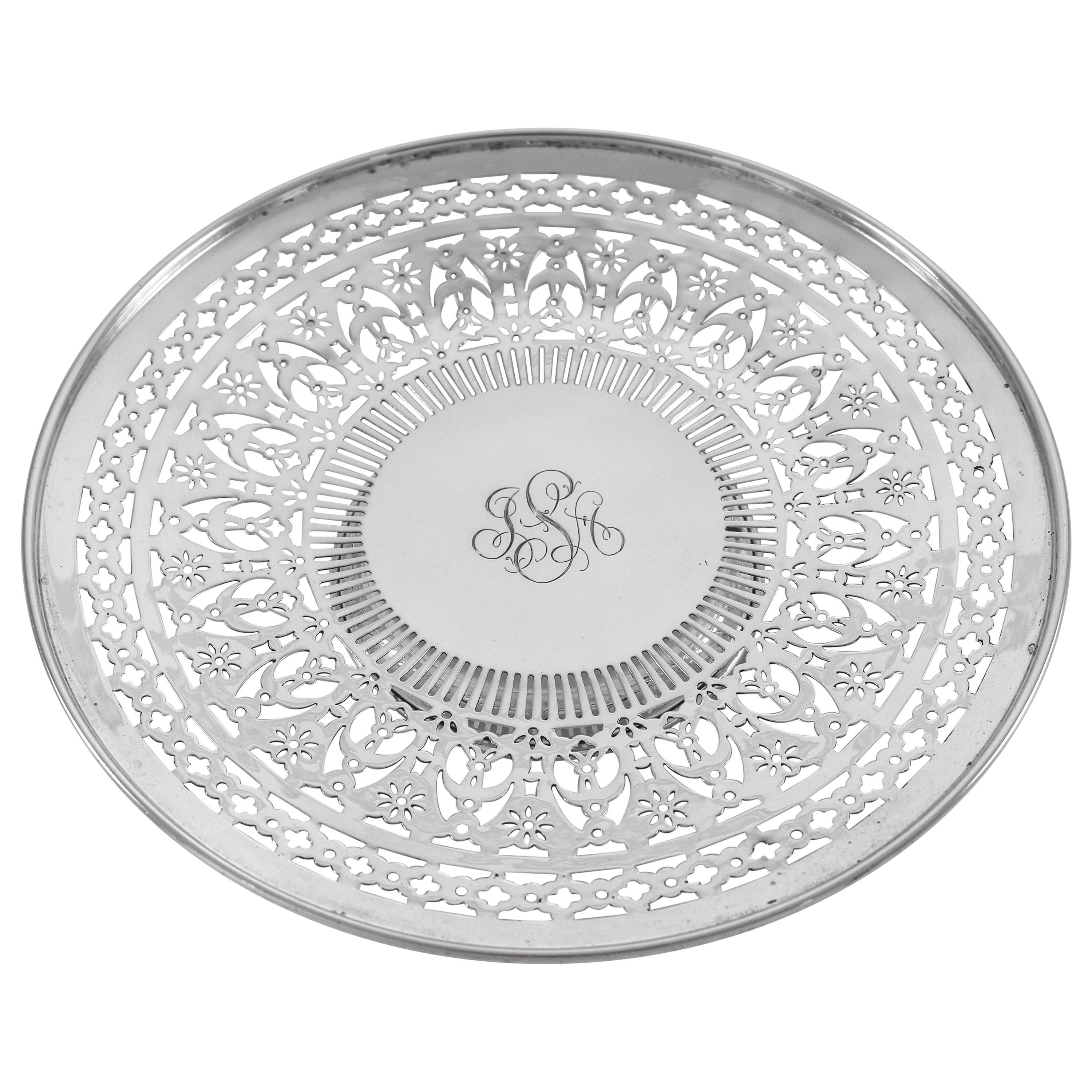 Sterling Plate at 1stDibs