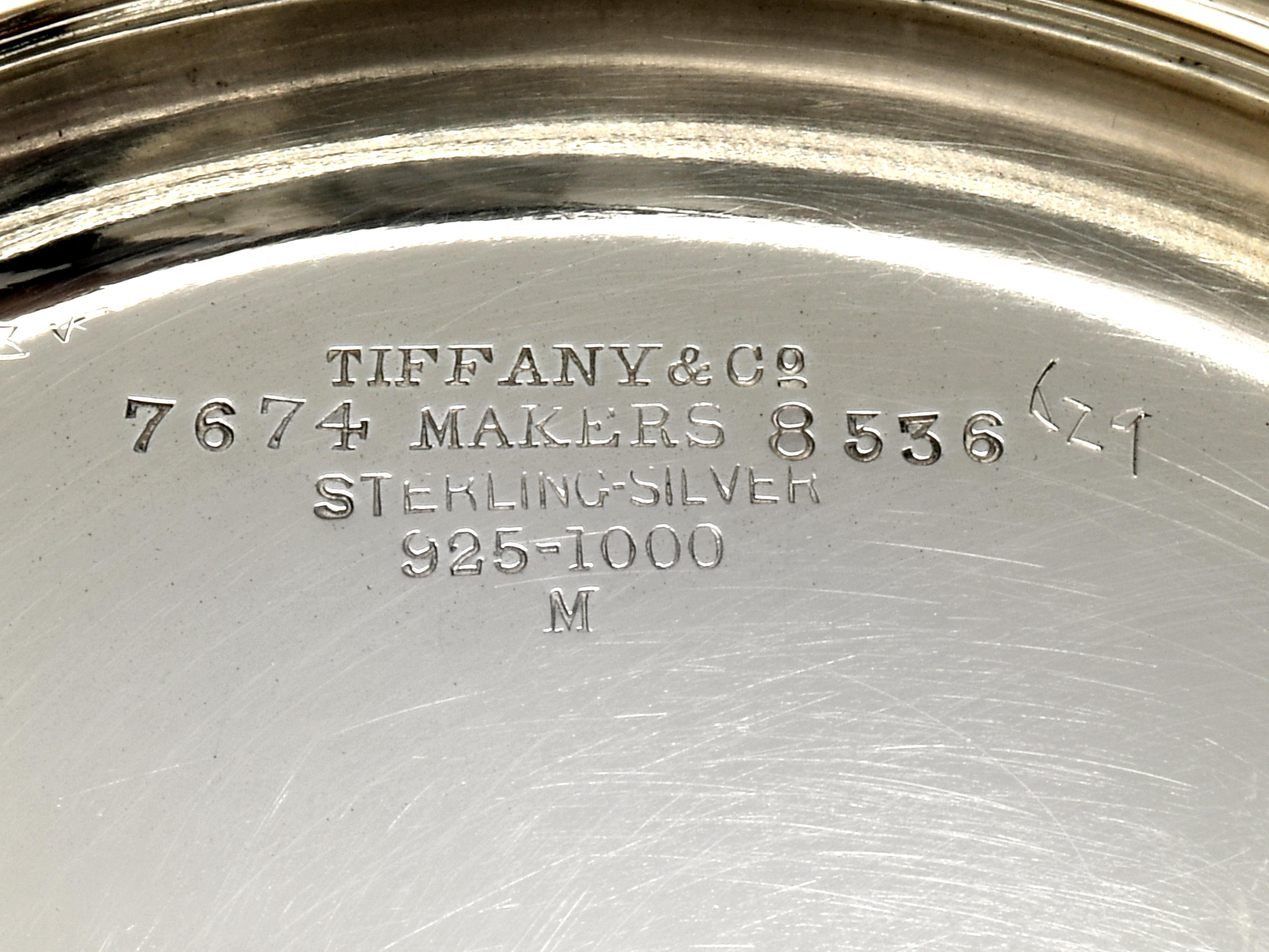 Sterling Punch Bowl 7674 von Tiffany & Co. im Angebot 2