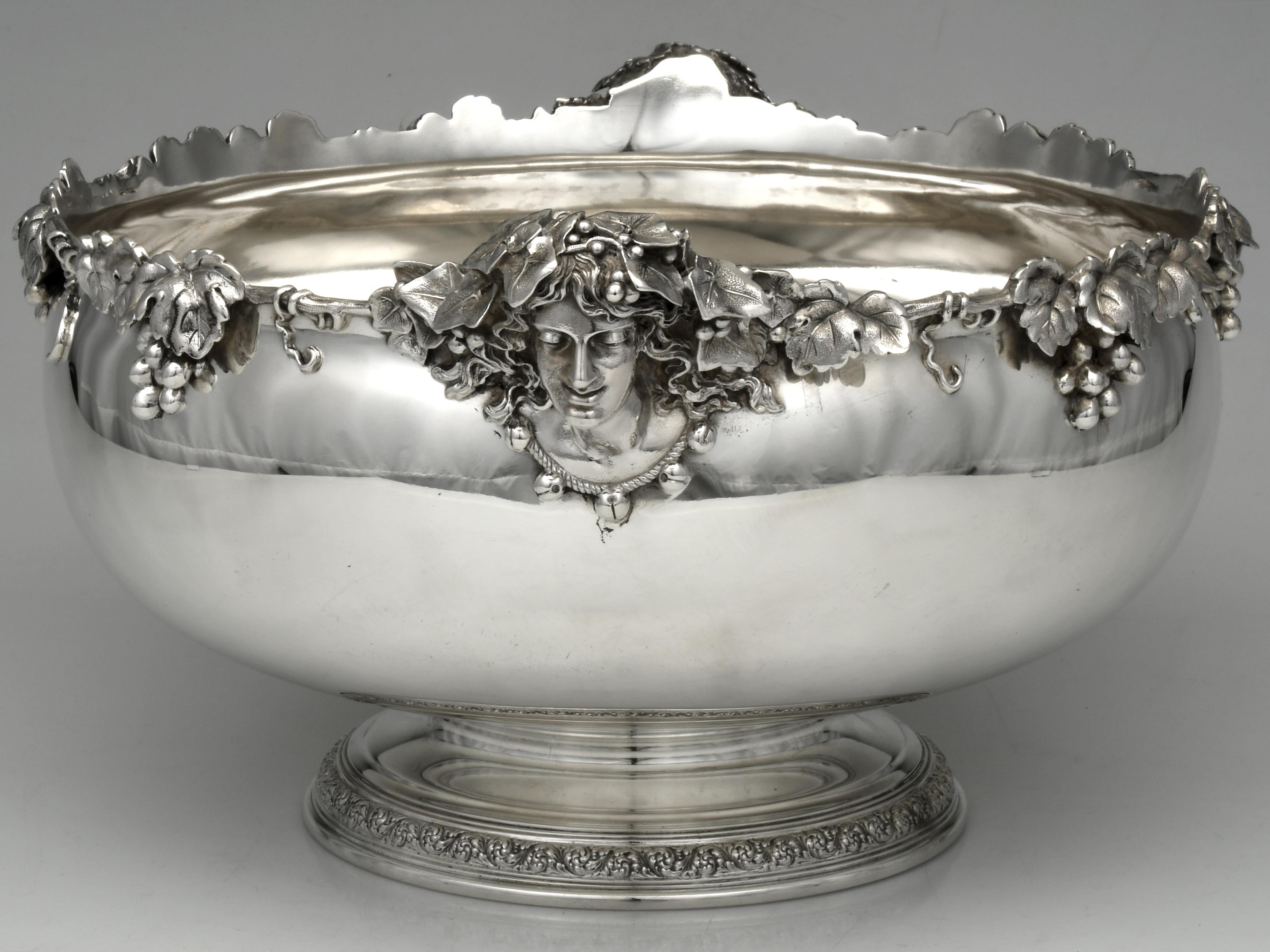 Sterling Punch Bowl 7674 von Tiffany & Co. (amerikanisch) im Angebot