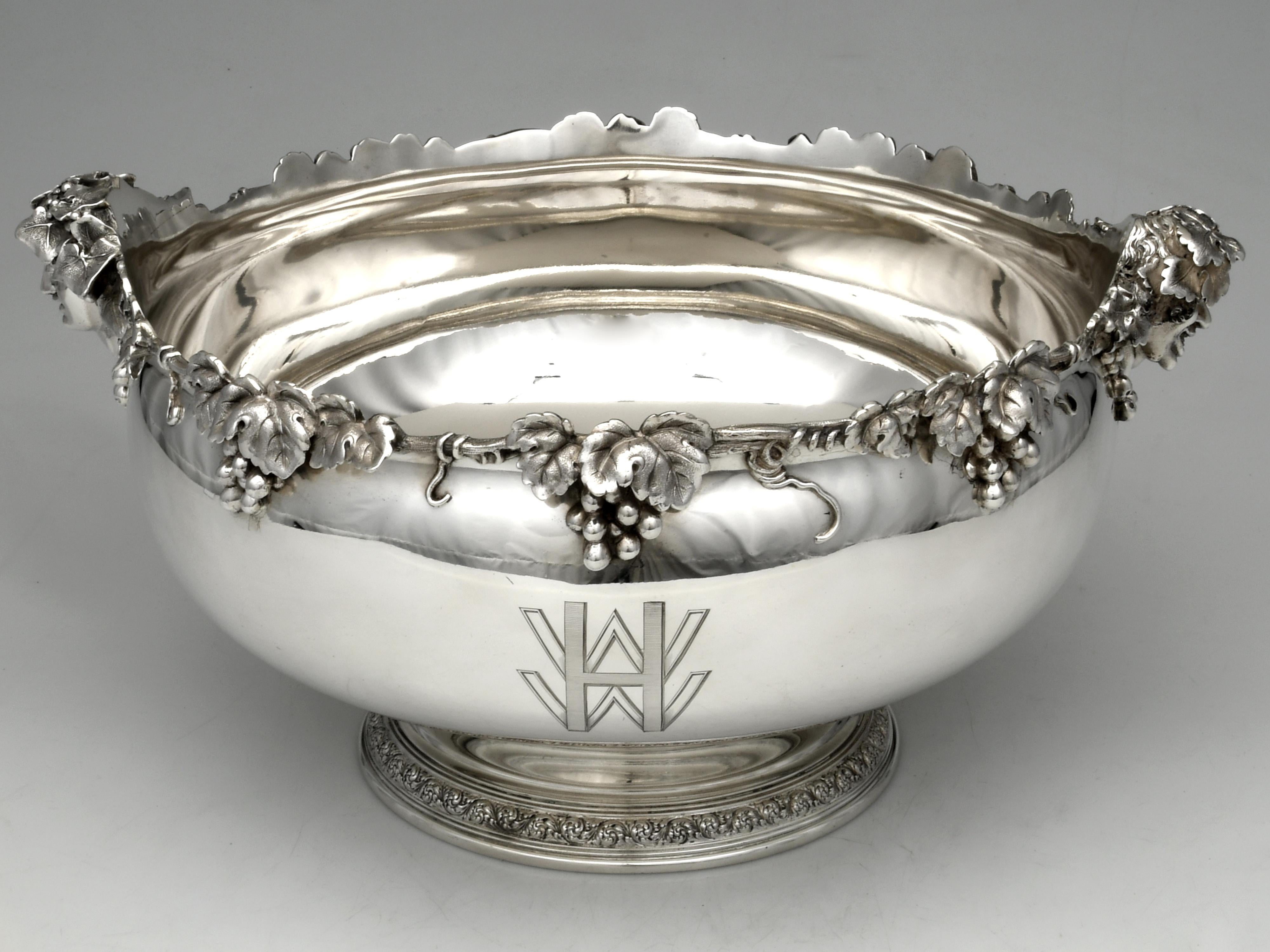 Sterling Punch Bowl 7674 von Tiffany & Co. (Sonstiges) im Angebot