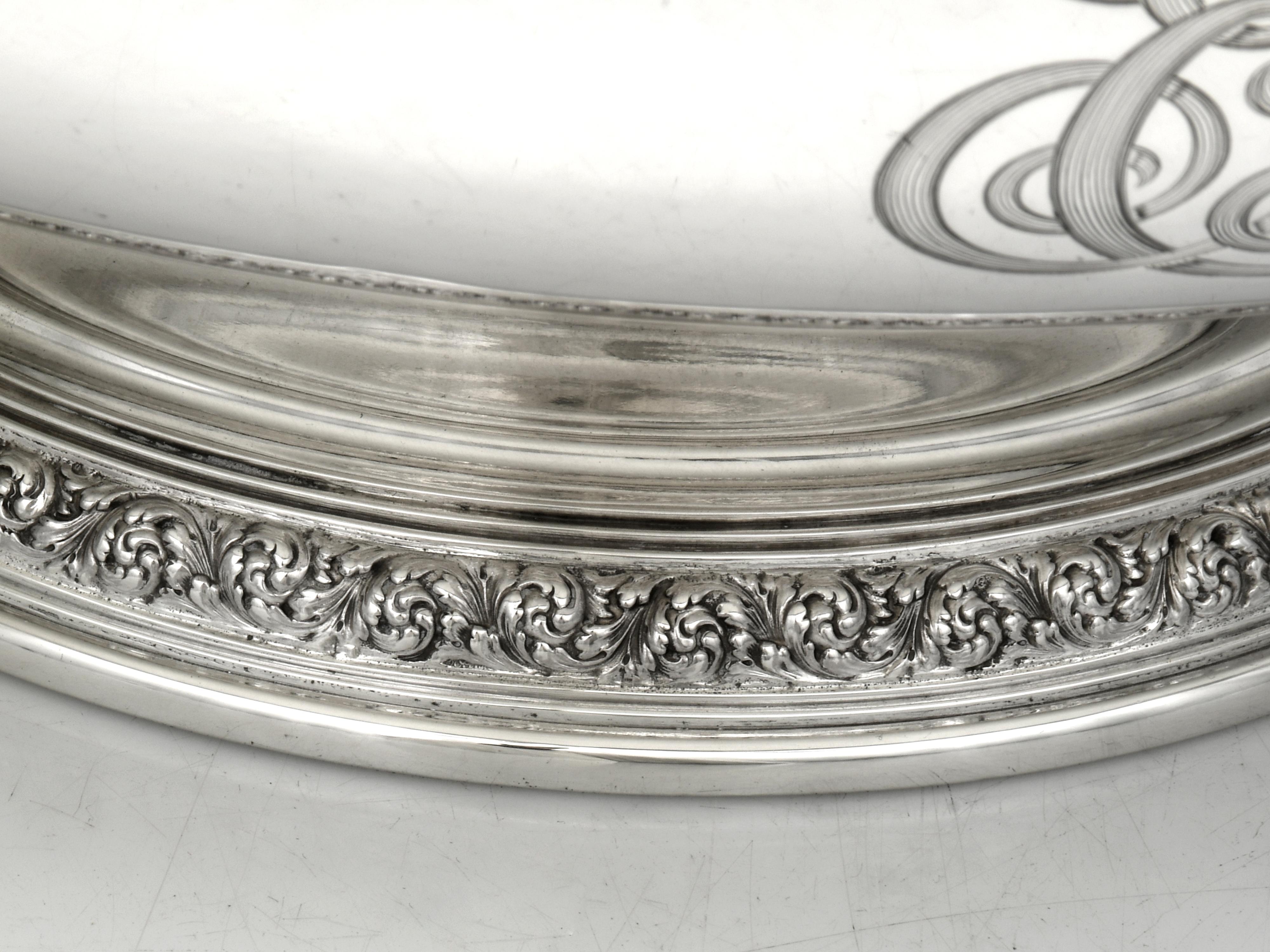 Sterling Punch Bowl 7674 von Tiffany & Co. (Sterlingsilber) im Angebot