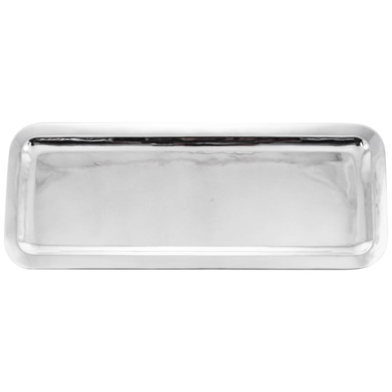 Sterling Rectangular Platter at 1stDibs
