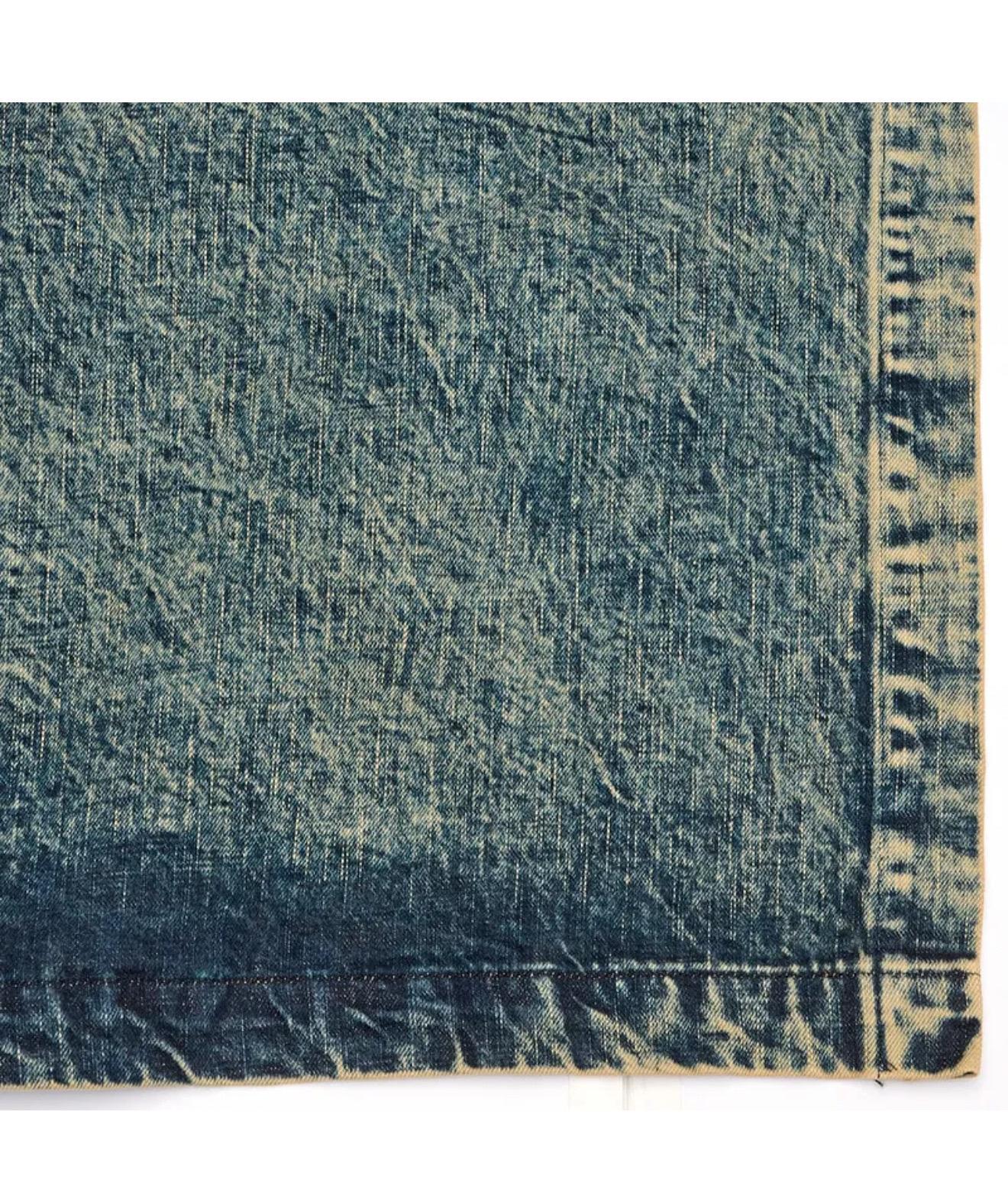 Sterling Ruby American Flag Denim Chianti Flag Tapestry Wall Hanging Pop Art For Sale 3