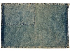 Sterling Ruby American Flag Denim Chianti Flag Tapestry Wall Hanging Pop Art