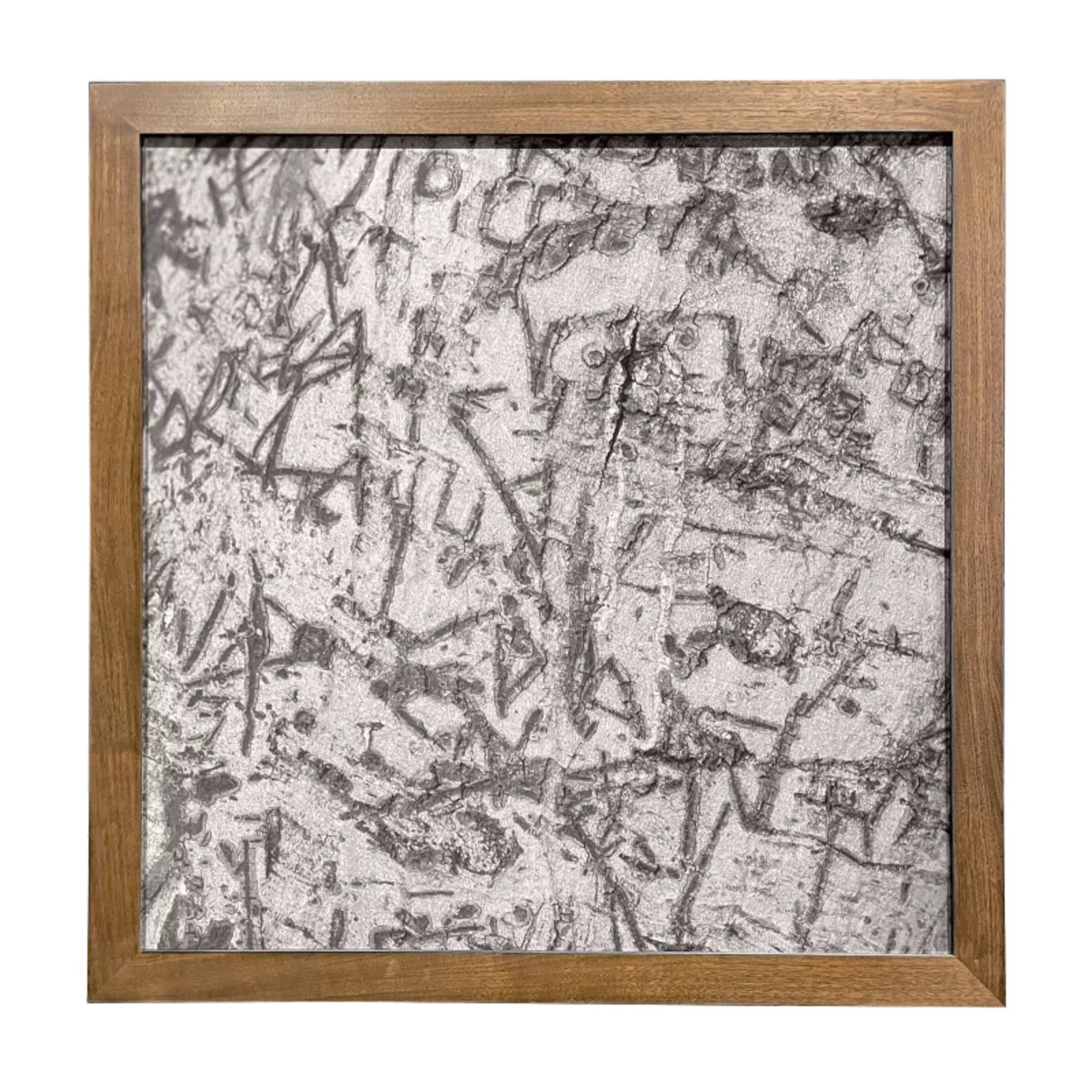 Schnitzereien 1-5 (Grau), Abstract Photograph, von Sterling Ruby