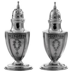 Sterling Salt and Pepper Shakers