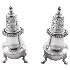 Sterling Salt and Pepper Shakers