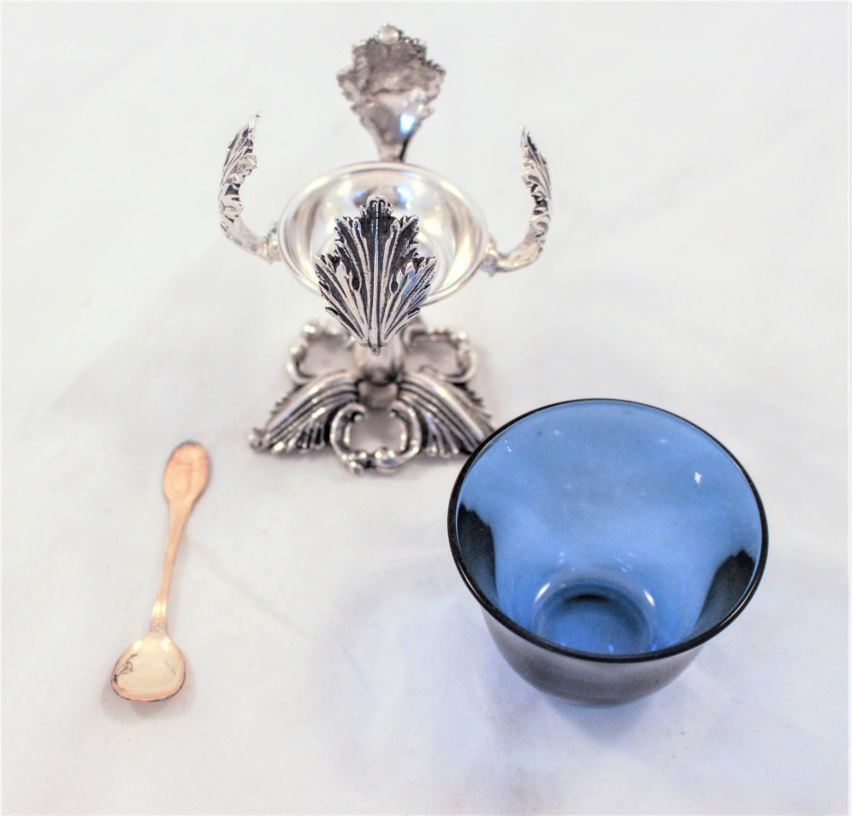 Sterling Salt Cellar In Excellent Condition For Sale In Brooklyn, NY